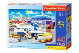 Castorland A Day at the Airport palapeli, 40 palaa hinta ja tiedot | Palapelit | hobbyhall.fi