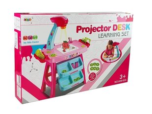 Piirustuspöytä projektorilla, vaaleanpunainen hinta ja tiedot | Kehittävät lelut | hobbyhall.fi