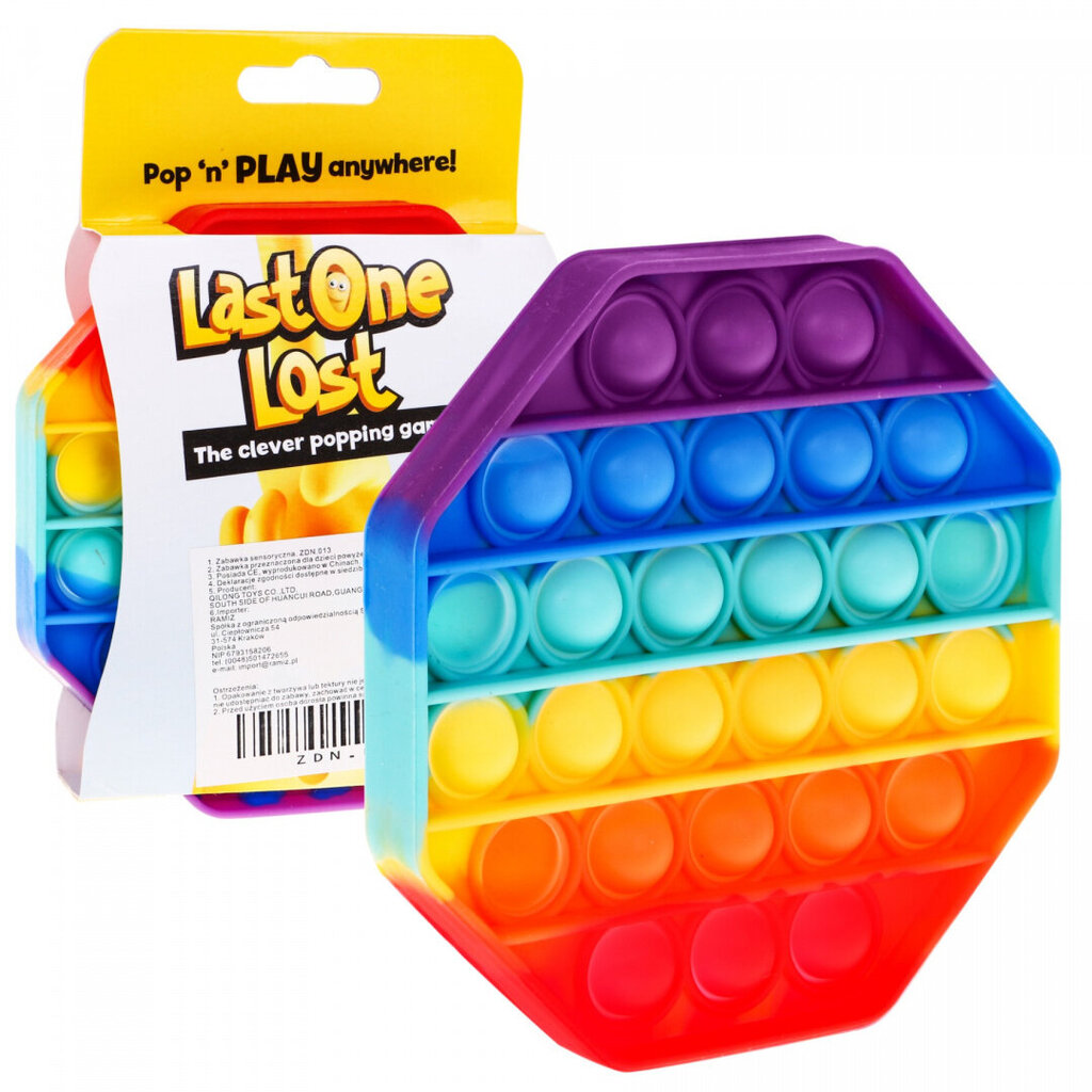 POP it-lelu - Octagon, värillinen hinta ja tiedot | Lautapelit ja älypelit | hobbyhall.fi