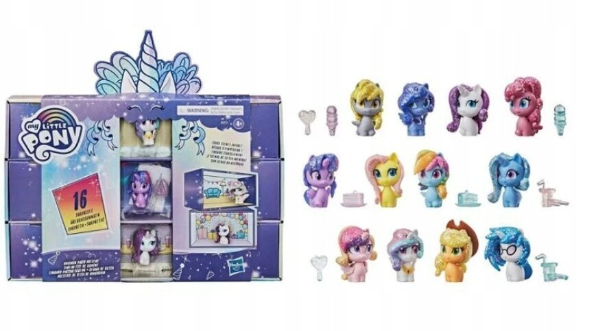 Figuurisetti Hasbro My Little Pony Unicorn Party + pehmotyyny Cat, 50 cm hinta ja tiedot | Tyttöjen lelut | hobbyhall.fi