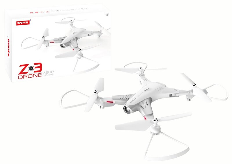 Syma Z3 720P kauko-ohjattava lennokki, valkoinen