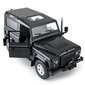 Rastar R/C Land Rover Defender 1:14 -maasturi, musta hinta ja tiedot | Poikien lelut | hobbyhall.fi