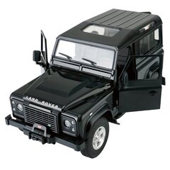 Rastar R/C Land Rover Defender 1:14 -maasturi, musta hinta ja tiedot | Poikien lelut | hobbyhall.fi