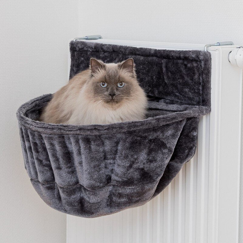 Pesä kissoille Trixie Xxl, harmaa hinta ja tiedot | Pedit ja pesät | hobbyhall.fi