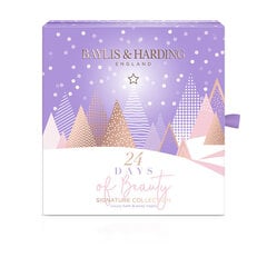 Kosmetiikkakalenteri Baylis & Harding Jojoba, Vanilla & Almond Oil Luxury 24 days of Beauty hinta ja tiedot | Baylis & Harding Hajuvedet ja kosmetiikka | hobbyhall.fi