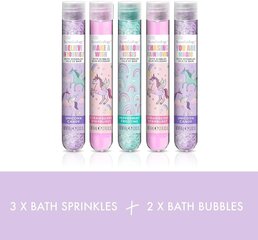 Lahjasetti Baylis & Harding Beauticology Sprinkled with Love: kylpyvaahto 2 x 65 ml + kylpyhiutaleet 3 x 65 g hinta ja tiedot | Suihkusaippuat ja suihkugeelit | hobbyhall.fi