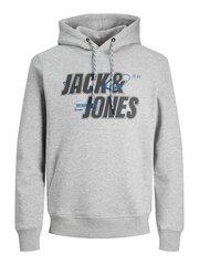 Jack & Jones Miesten ollegepaita 12245714*01, vaalean harmaa 5715503962025 hinta ja tiedot | Miesten puserot ja hupparit | hobbyhall.fi