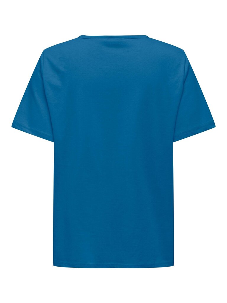 JDY naisten T-paita 15309691*03, sininen 5715506407486 hinta ja tiedot | Naisten T-paidat | hobbyhall.fi