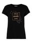 Zabaione naisten T-paita ADELA*01, musta 4067218639022 hinta ja tiedot | Naisten T-paidat | hobbyhall.fi