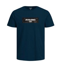 Jack & Jones miesten T-paita 12246995*02, laivastonsininen 5715506331781 hinta ja tiedot | Miesten T-paidat | hobbyhall.fi