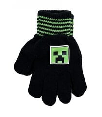 Javoli lasten Minecraft hanskat C54888 02, musta C54888*02-ONE hinta ja tiedot | Poikien hatut, huivit ja käsineet | hobbyhall.fi