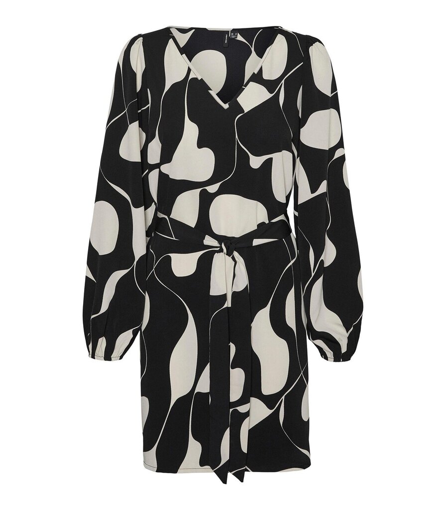 Vero Moda naisten mekko 10309642*02, musta/beige 5715515063840 hinta ja tiedot | Mekot | hobbyhall.fi