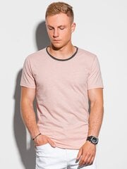 Miesten vaaleanpunainen T-paita Toledo hinta ja tiedot | Miesten T-paidat | hobbyhall.fi