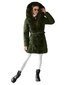 Naisten khaki pitkä takki Solo JS/5M3158/136Z-52718-XL hinta ja tiedot | Naisten ulkoilutakit | hobbyhall.fi