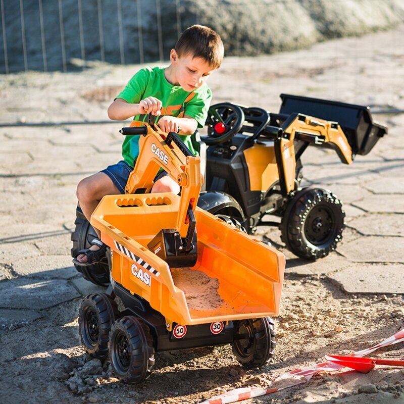 Falk Case IH traktori perävaunulla ja kauhalla hinta ja tiedot | Poikien lelut | hobbyhall.fi