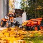 Suuri minitraktori perävaunulla ja lapiolla - Falk Kubota, punainen hinta ja tiedot | Poikien lelut | hobbyhall.fi