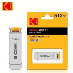 Kodak USB Pen Drive K133 Metal < 512GB hinta ja tiedot | Kodak Tietokoneet ja pelaaminen | hobbyhall.fi