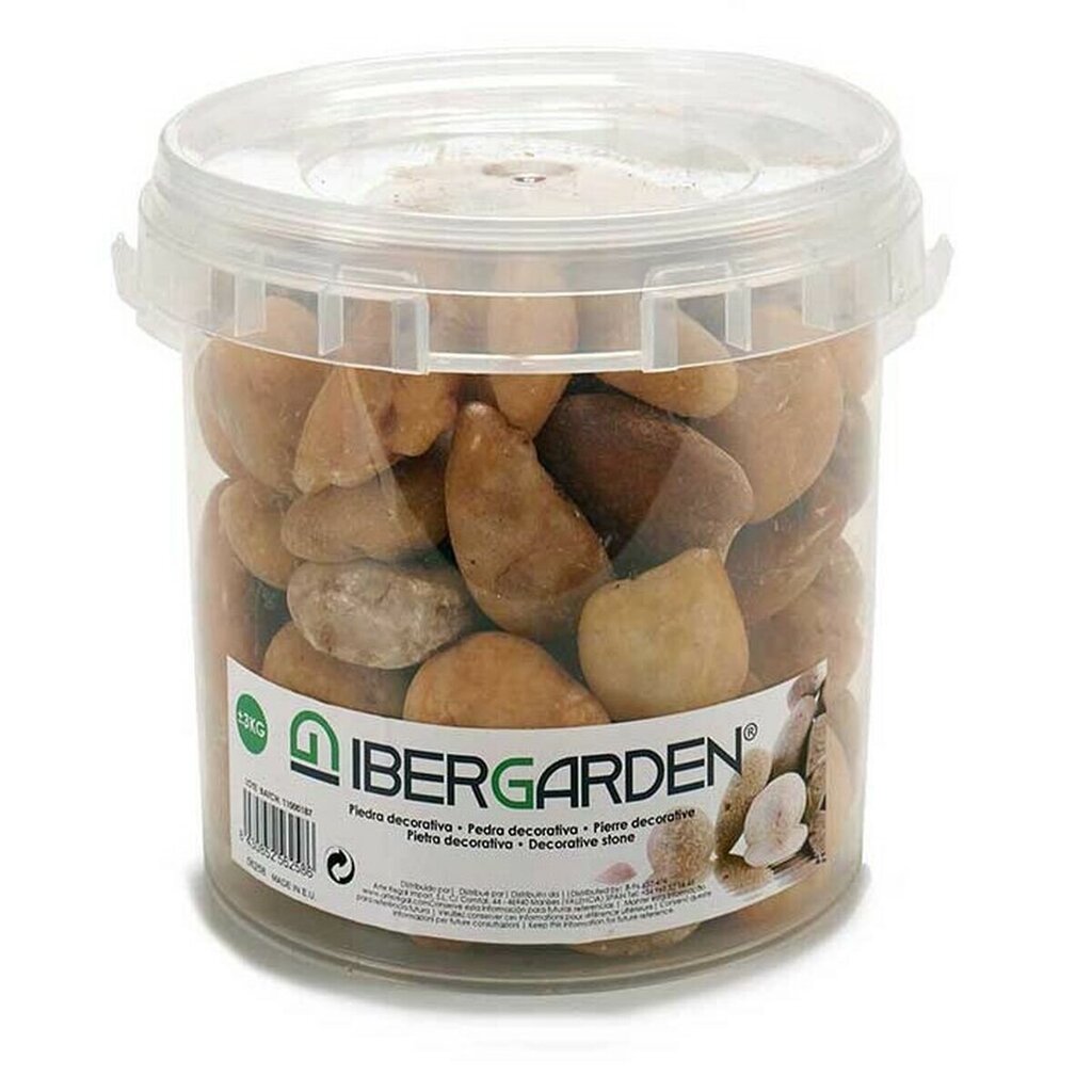 Koristeelliset kivet Medium Ruskea 3 Kg (4 osaa) hinta ja tiedot | Verhoilukivet | hobbyhall.fi