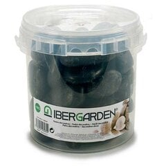 Koristeelliset kivet Suuri Musta 3 Kg (4 osaa) hinta ja tiedot | Verhoilukivet | hobbyhall.fi