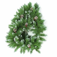 Joulukoristeköynnös PVC Vihreä Luonnollinen 270 x 28 x 14 cm hinta ja tiedot | Bigbuy Christmas Lahjat ja juhlatarvikkeet | hobbyhall.fi