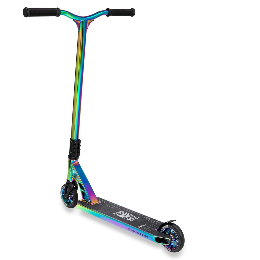 Stunt-potkulauta Raven Switch Pro Neo Chrome, 110 mm hinta ja tiedot | Potkulaudat | hobbyhall.fi