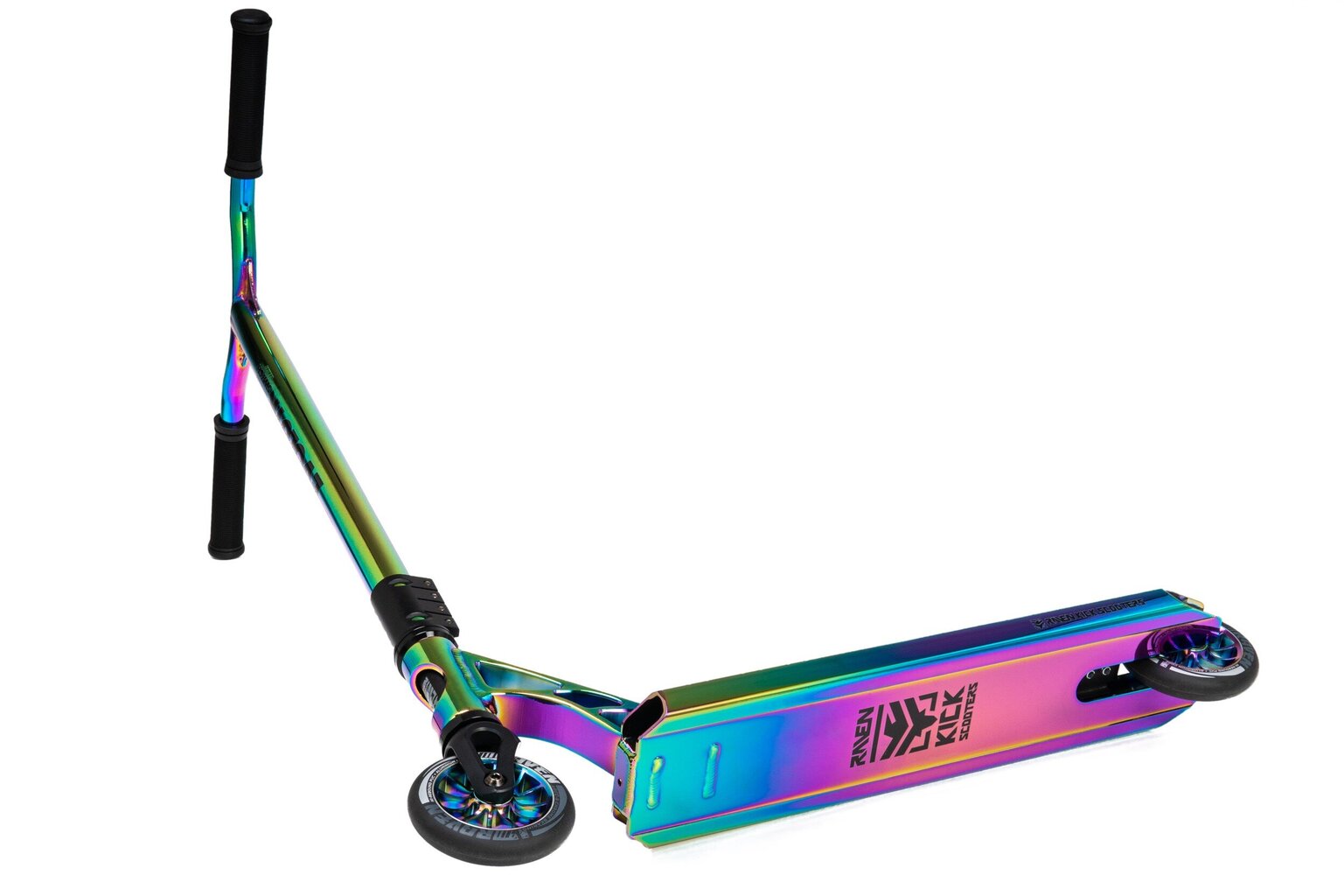 Stunt-potkulauta Raven Switch Pro Neo Chrome, 110 mm hinta ja tiedot | Potkulaudat | hobbyhall.fi