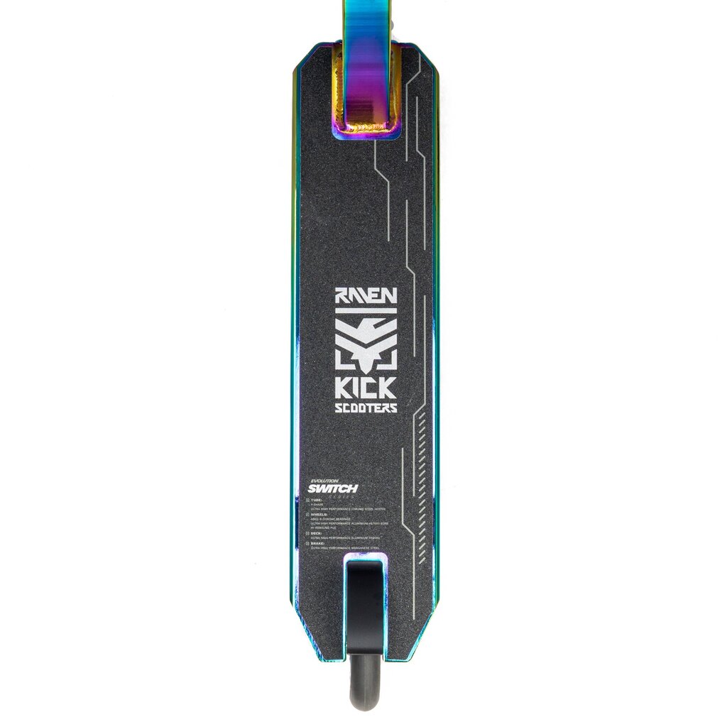 Stunt-potkulauta Raven Switch Pro Neo Chrome, 110 mm hinta ja tiedot | Potkulaudat | hobbyhall.fi