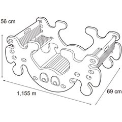 Feber 2-in-1 piknik-pöytä/keinu hinta ja tiedot | Vauvan lelut | hobbyhall.fi