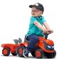 Falk Baby Kubota -polkutraktori, oranssi hinta ja tiedot | Vauvan lelut | hobbyhall.fi