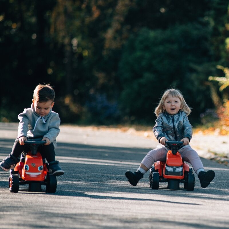 Falk Baby Kubota -polkutraktori, oranssi hinta ja tiedot | Vauvan lelut | hobbyhall.fi