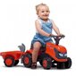 Falk Baby Kubota -polkutraktori, oranssi hinta ja tiedot | Vauvan lelut | hobbyhall.fi