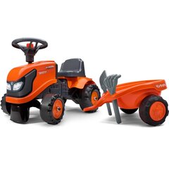 Falk Baby Kubota -polkutraktori, oranssi hinta ja tiedot | Vauvan lelut | hobbyhall.fi