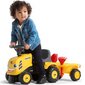 Falk Baby Komatsu -traktori, keltainen hinta ja tiedot | Vauvan lelut | hobbyhall.fi