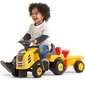 Falk Baby Komatsu -traktori, keltainen hinta ja tiedot | Vauvan lelut | hobbyhall.fi