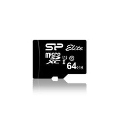 Silicon Power Elite UHS-I 64 GB, MicroSD hinta ja tiedot | Puhelimen muistikortit | hobbyhall.fi