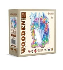 Puinen palapeli Unicorn, 150 palaa hinta ja tiedot | Palapelit | hobbyhall.fi