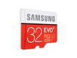 Samsung EVO PLUS UHS-I 32 GB, MicroSDHC, hinta ja tiedot | Puhelimen muistikortit | hobbyhall.fi