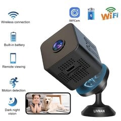 Langaton älykäs Wi-Fi Full HD -valvontakamera LIVMAN X1 hinta ja tiedot | Valvontakamerat | hobbyhall.fi