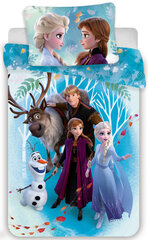 Disney Frozen Lasten vuodevaatesetti 140×200 cm, 70×90 cm hinta ja tiedot | Vuodevaatteet lapsille | hobbyhall.fi