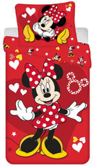 Disney Minnie Love & Stars Lasten vuodevaatesetti 140×200 cm, 70×90 cm hinta ja tiedot | Vuodevaatteet lapsille | hobbyhall.fi