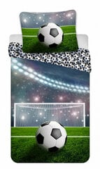 Football Lasten vuodevaatesetti 140×200 cm, 70×90 cm hinta ja tiedot | Vuodevaatteet lapsille | hobbyhall.fi