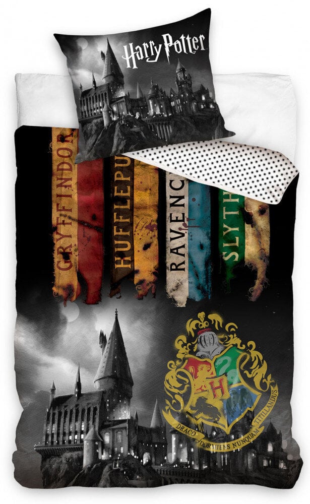 Harry Potter Lasten vuodevaatesetti 140×200cm, 70×90 cm hinta ja tiedot | Vuodevaatteet lapsille | hobbyhall.fi
