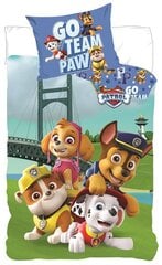 Paw Patrol Go Team Lasten vuodevaatesetti 140x200cm, 70x90 cm hinta ja tiedot | Vuodevaatteet lapsille | hobbyhall.fi