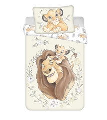 Disney The Lion King Simba Lasten vuodevaatesetti (small) 100×135 cm, 40×60 cm hinta ja tiedot | Vuodevaatteet lapsille | hobbyhall.fi