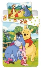 Disney Winnie the Pooh Lasten vuodevaatesetti (small) 100×135 cm, 40×60 cm hinta ja tiedot | Vuodevaatteet lapsille | hobbyhall.fi