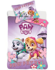 Paw Patrol Purple Lasten vuodevaatesetti (small) 100×135 cm, 40×60 cm hinta ja tiedot | Vuodevaatteet lapsille | hobbyhall.fi