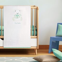 Lasten peitto PIERRE CARDIN Green Bear, 110x140 cm hinta ja tiedot | Päiväpeitot ja huovat | hobbyhall.fi