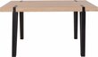 Pöytä Notio Living Shelia 150, ruskea hinta ja tiedot | Ruokapöydät | hobbyhall.fi