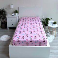 Muotoonommeltu lakana Minnie Mouse 90x200cm hinta ja tiedot | Lakanat | hobbyhall.fi