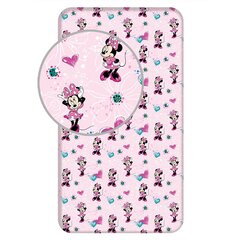 Muotoonommeltu lakana Minnie Mouse 90x200cm hinta ja tiedot | Lakanat | hobbyhall.fi